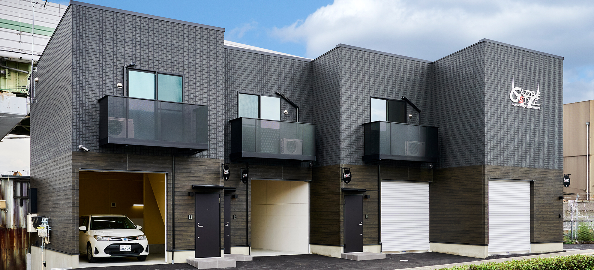GARAGE HOUSEの外観イメージ