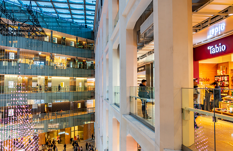 商業ビル開発におけるイメージ図